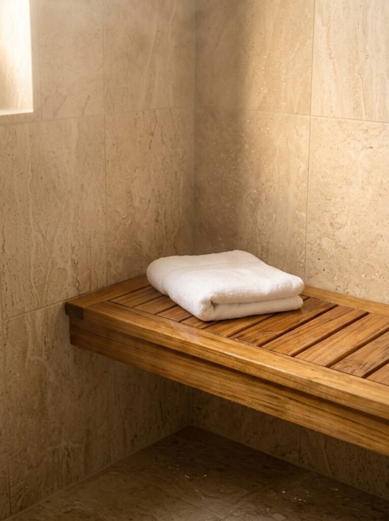 Shower Bench and Seat Ideas for Comfort and Safety