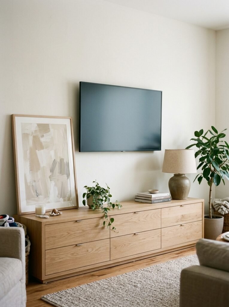 TV Wall Floating Console