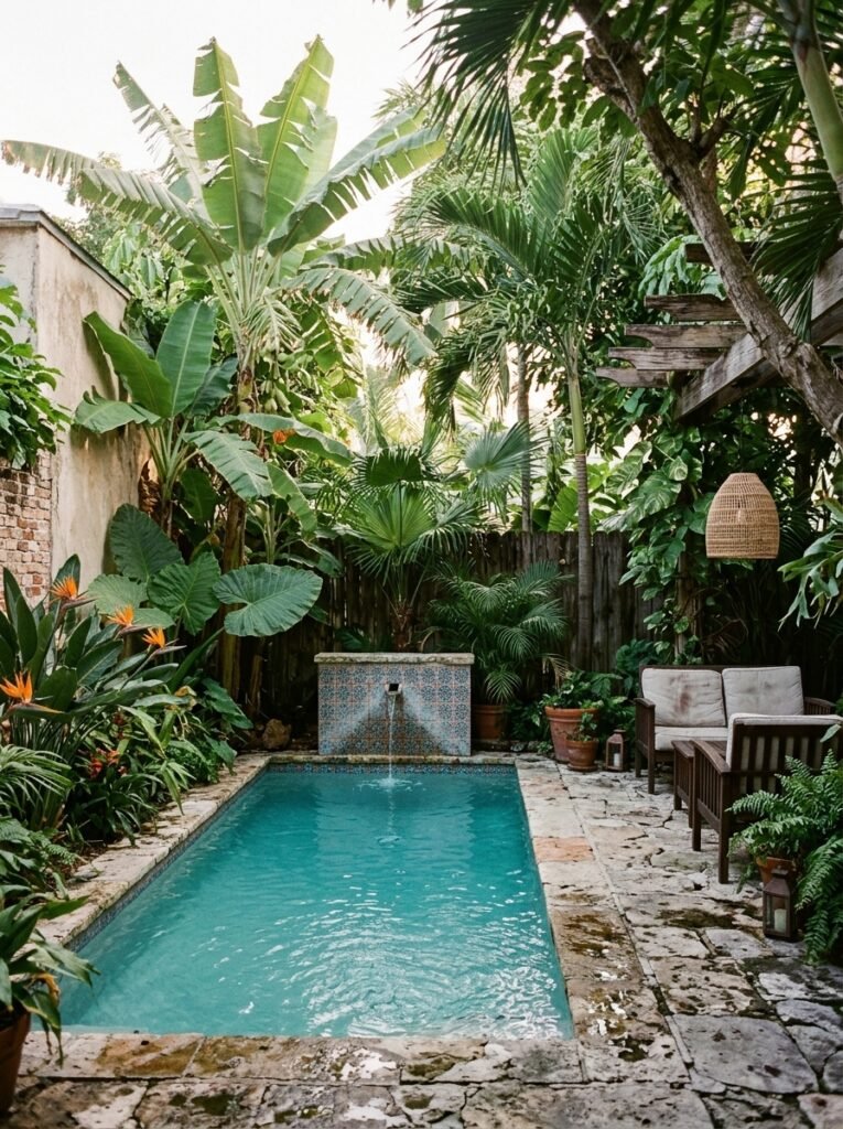Tropical Courtyard Retreat