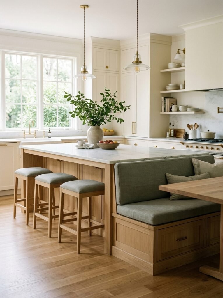 Two Types of Island Seating