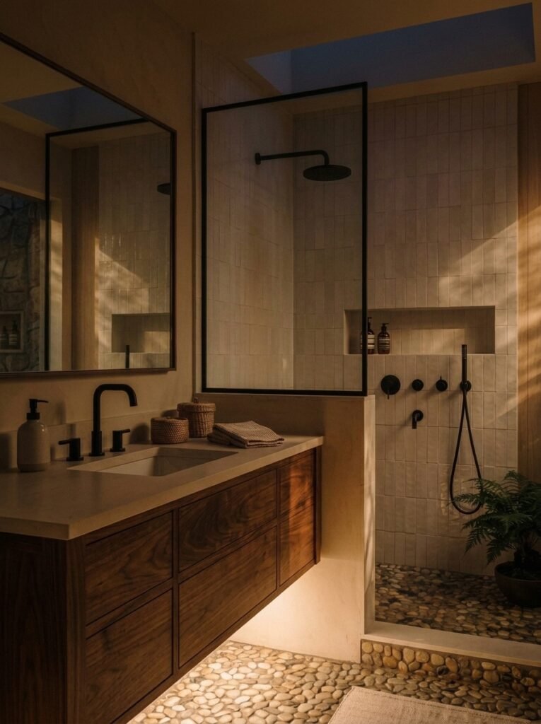 Wood Vanity Bathroom Pairings for a Warm, Balanced Look